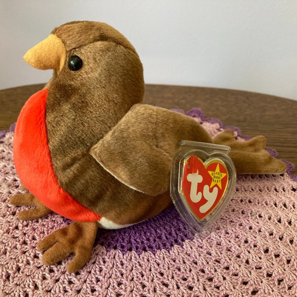 Early 1997 Ty Beanie babies robin/ bird
